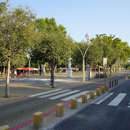 Atico Con Terraza En Alameda De Hercules Севилья Экстерьер фото