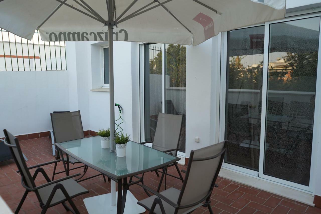 Atico Con Terraza En Alameda De Hercules Севилья Экстерьер фото