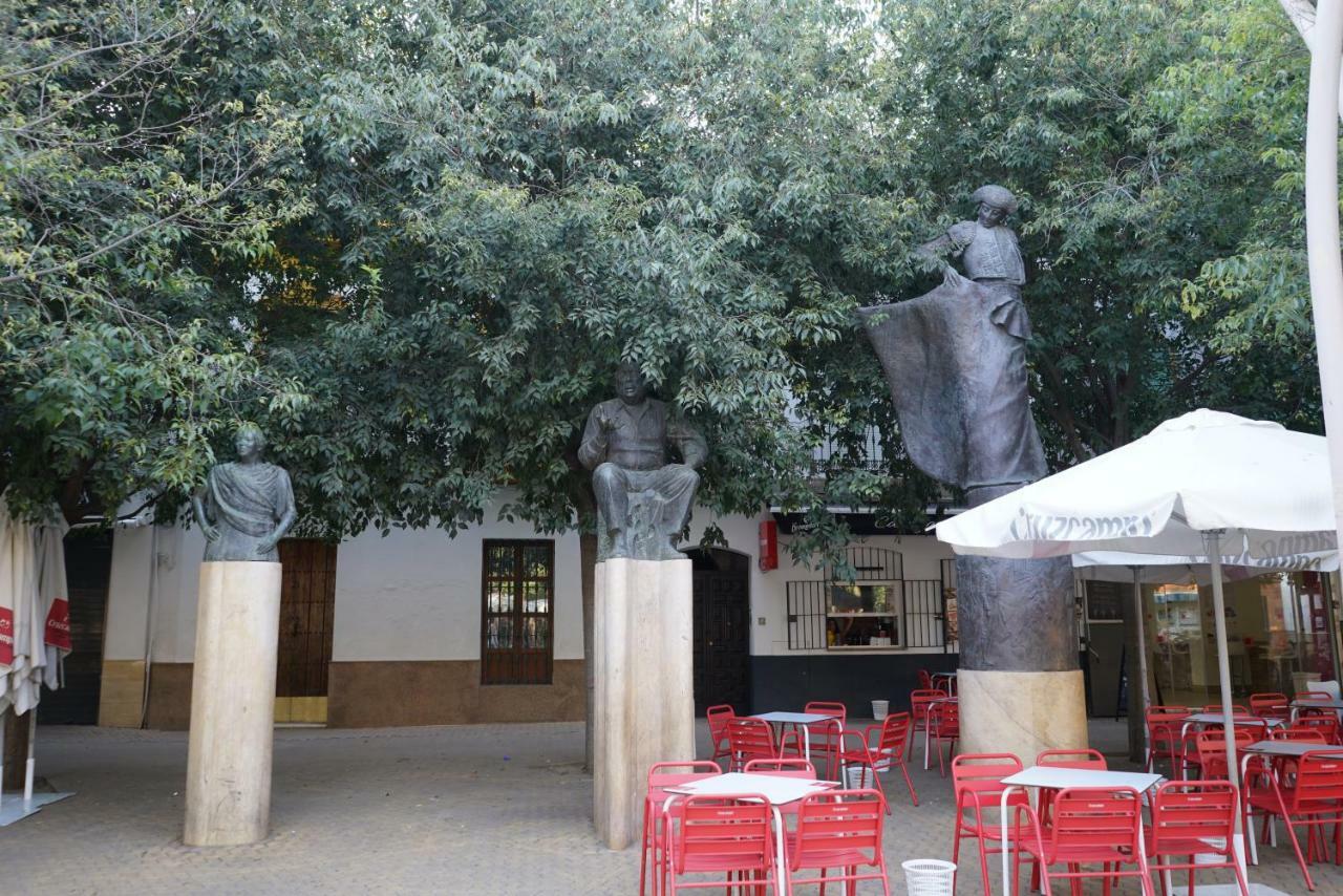 Atico Con Terraza En Alameda De Hercules Севилья Экстерьер фото